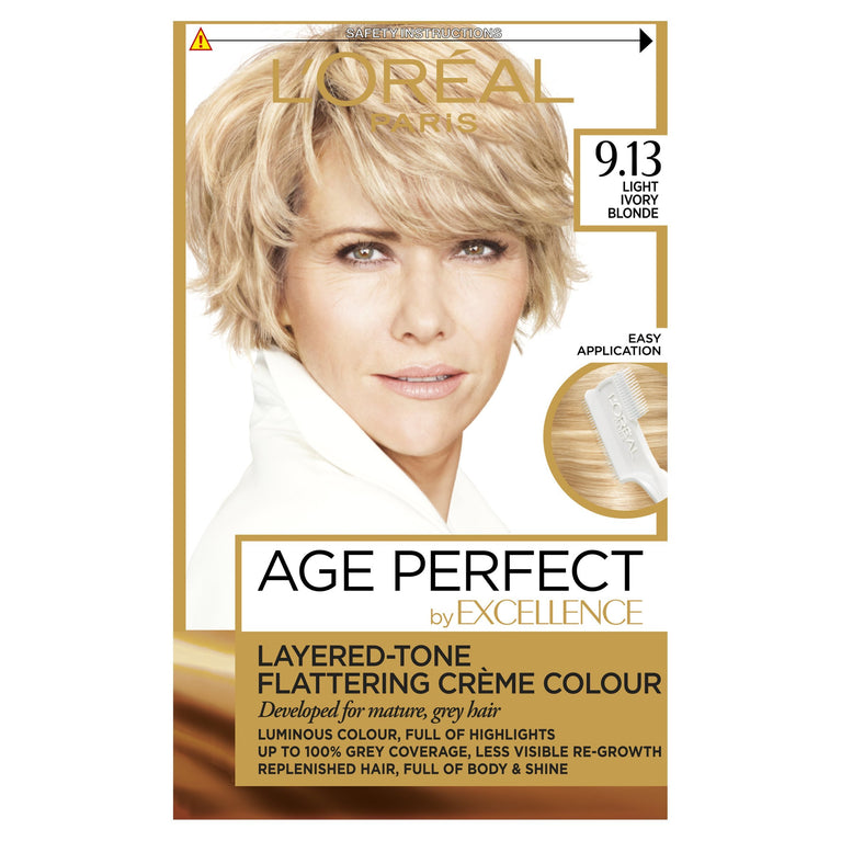 L'Oreal Excellence Age Perfect Light Creme Blonde Hair Color