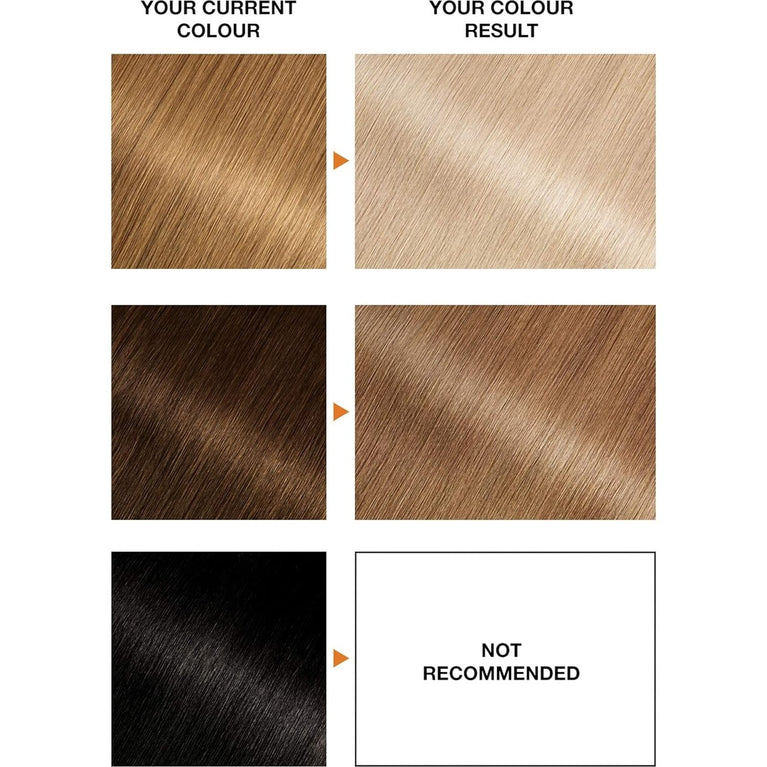 Garnier Belle Color Blonde Hair Dye - 111 Extra Light Ash Blonde (Pack of 3) for Natural-Looking Hair with Grey Coverage