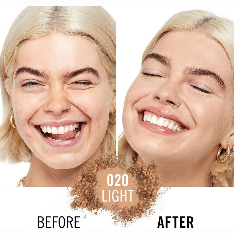 Rimmel's Vegan and Cruelty-Free Natural Glow Pressed Powder in Light 020