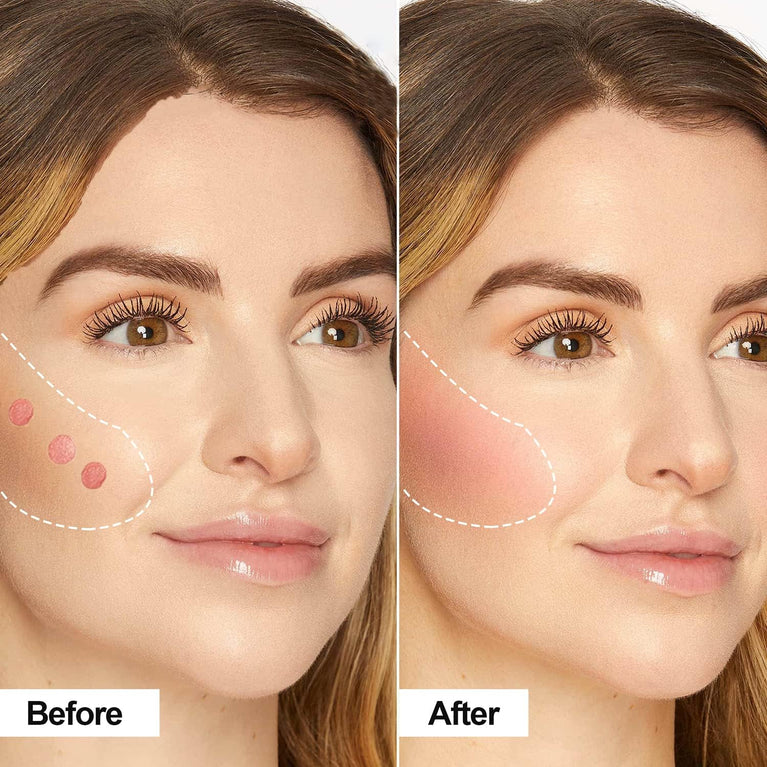 Sponge Brush Applicator Cream Blush - Long-Lasting, Waterproof, and Blendable for a Natural Matte Finish