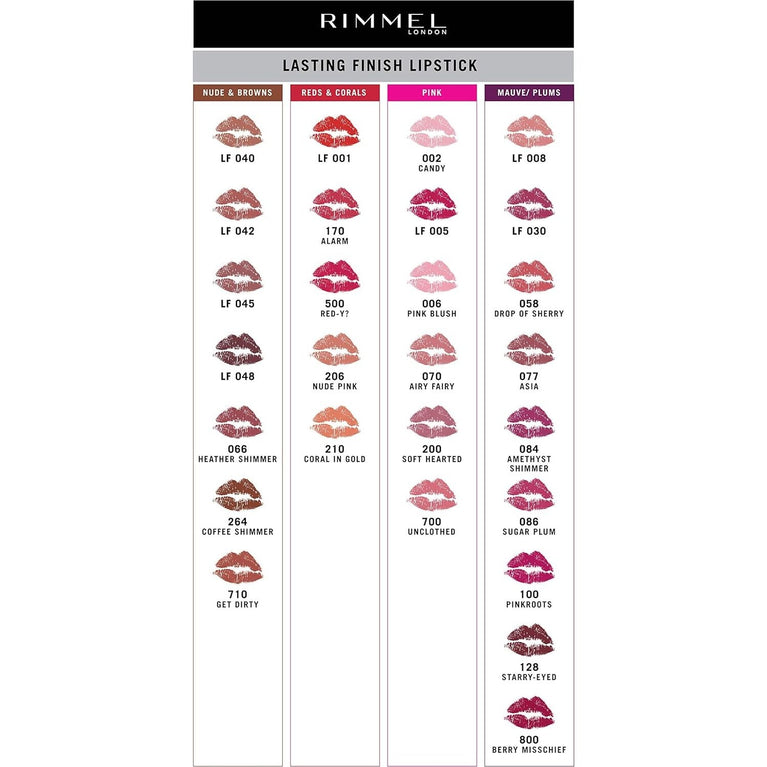 Rimmel London Vibrant Hue Satin Bullets - 006 Pink Blush with Lasting Finish