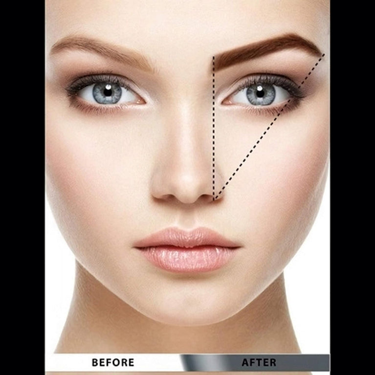 Professional Eyebrow Tinting Kit with Nourishing Oils - Demure Brow Dye in 3.0 Dark Brown for Quick & Safe Results