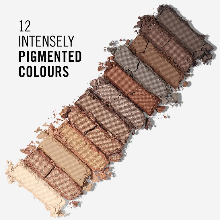 Rimmel Magnif'eyes Long-Lasting 12-Shade Eyeshadow Palette - Nude Edition