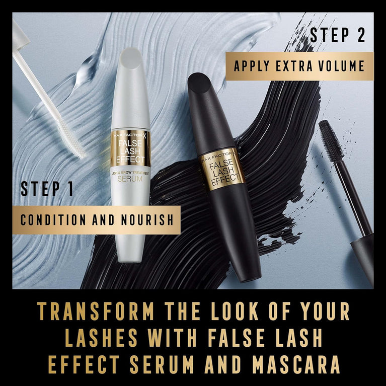 Max Factor Lash & Brow Growth-Boosting Serum with Biotin & Bamboo Extract, 13ml