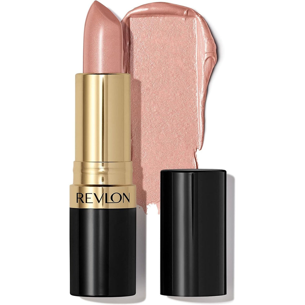 Revlon Vitamin E and Avocado Oil Infused Lipstick in Pink Pearl, Sky Line Pink - Moisturising High Impact Lipcolour, (025)