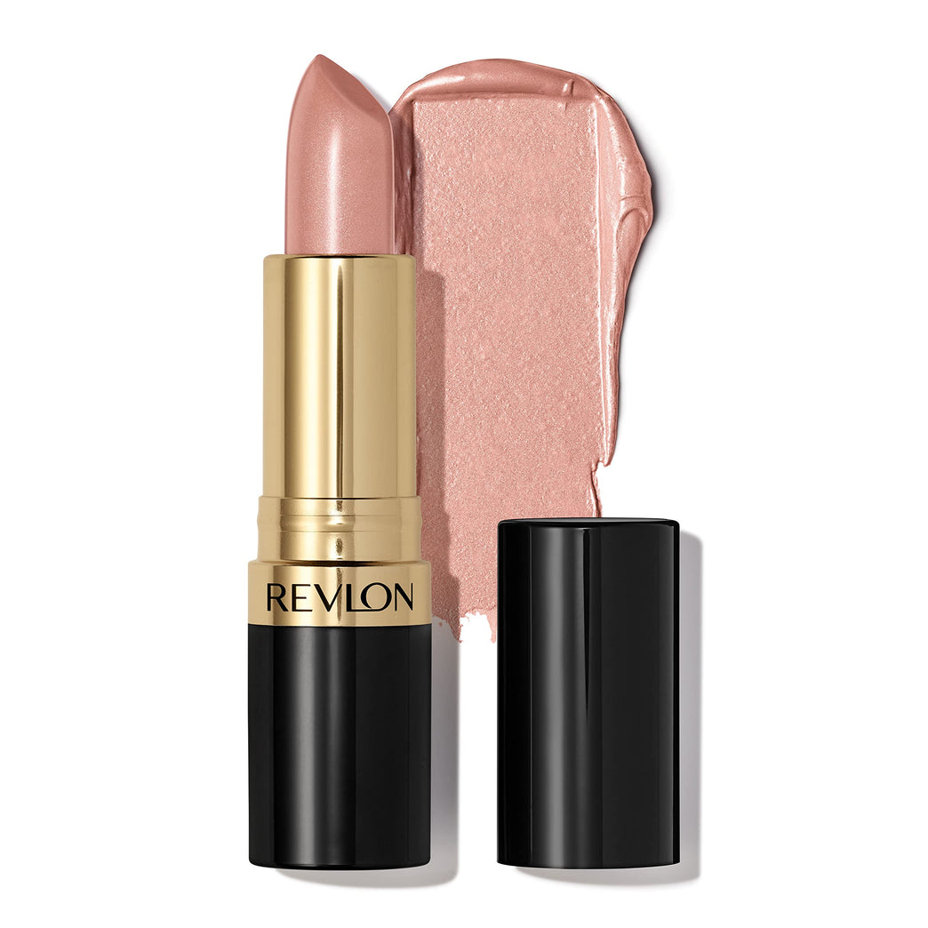 Revlon Vitamin E and Avocado Oil Infused Lipstick in Pink Pearl, Sky Line Pink - Moisturising High Impact Lipcolour, (025)