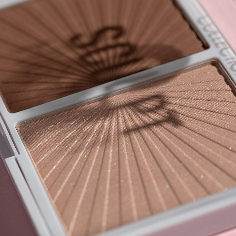 Travel-Friendly Contour, Sculpt, and Highlight Powder Kit, 10g with Radiant Finish