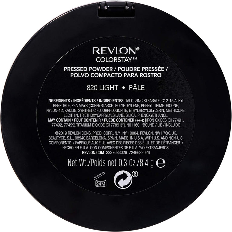 Revlon Shine-Control Long-Lasting Pressed Powder, Oil-Free