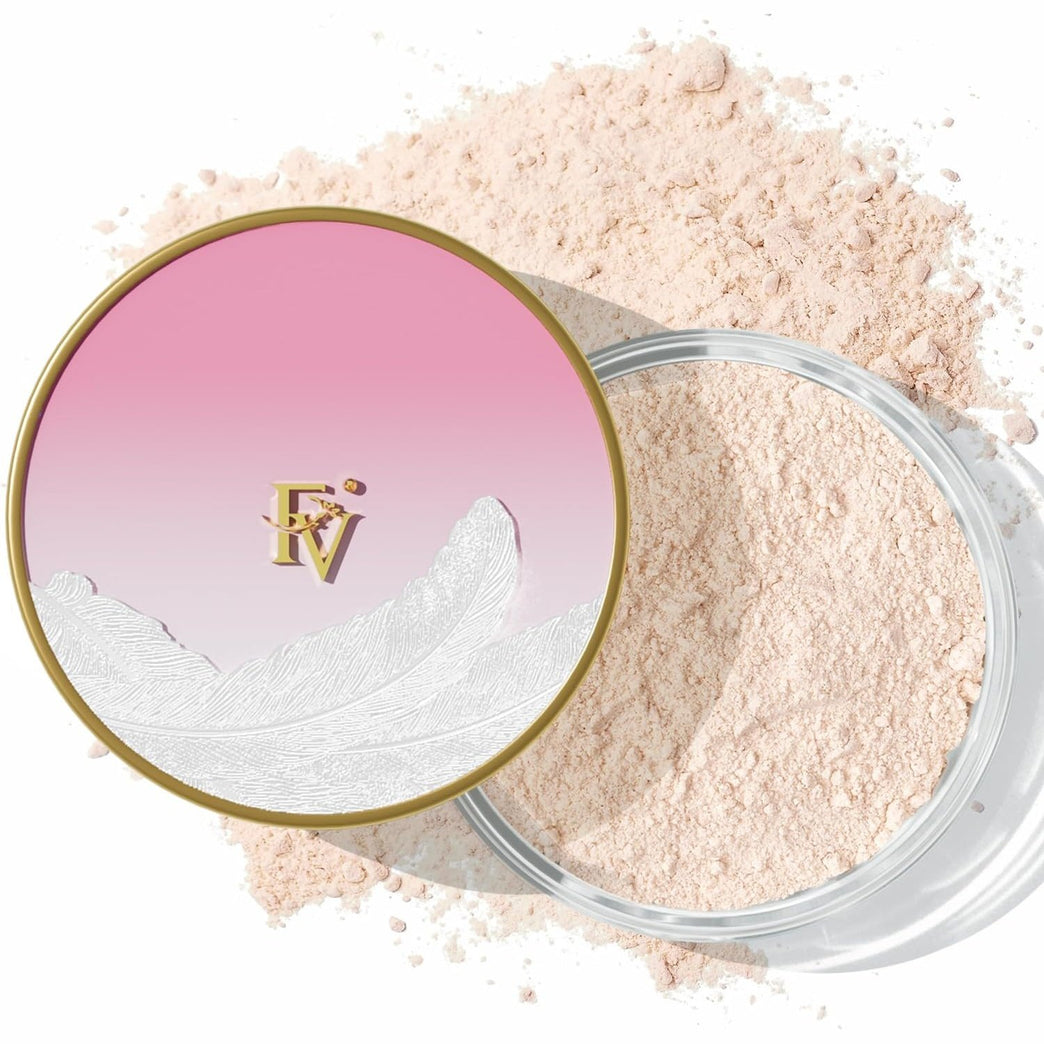 FV Matte Finish Translucent Setting Powder for Long-Lasting Oil Control and Flawless Skin Appearance
