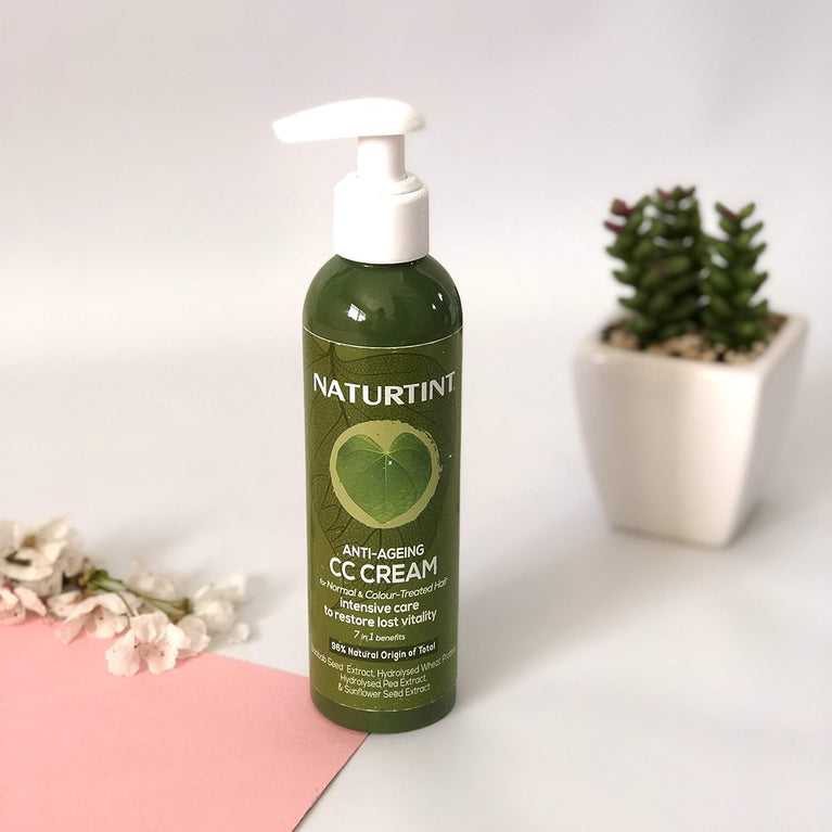 Naturtint Revitalizing Hair CC Cream: Anti-Ageing, High Shine, Volumizing Solution, 200 ml