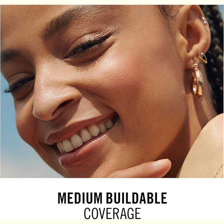 Rimmel Lasting Radiance Foundation in Soft Beige - Medium Coverage with SPF 25 and Anti-Pollution Properties, 30ml