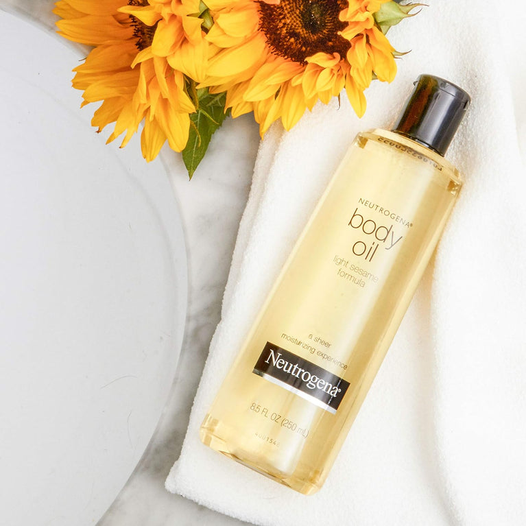 Neutrogena Body Oil 250 ml - Luxurious Dry Skin Moisturizer