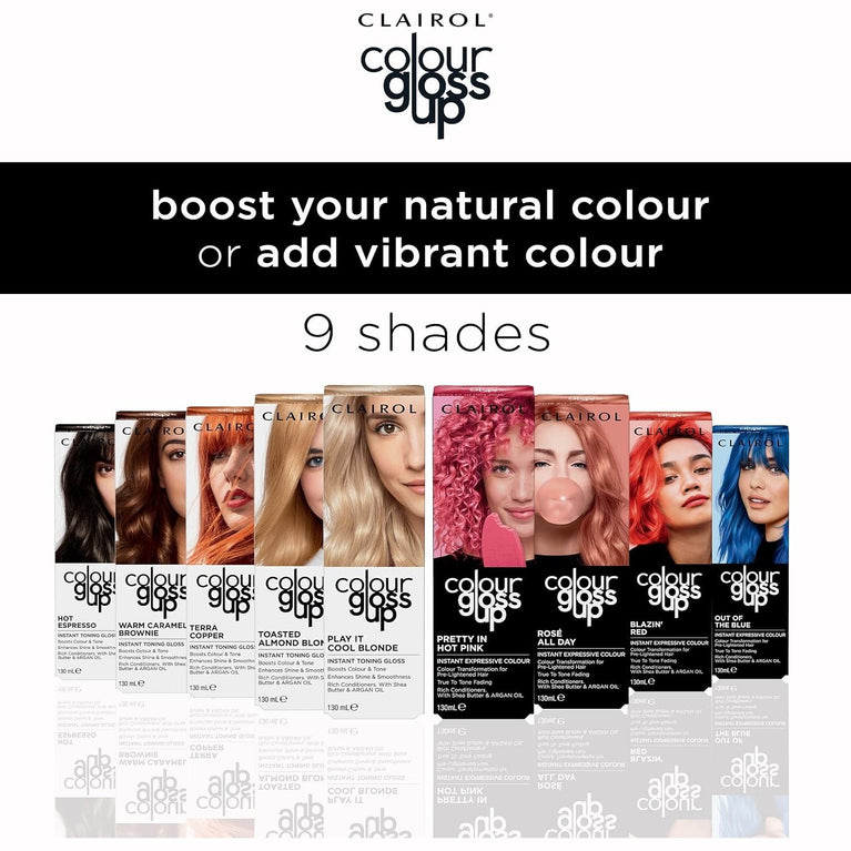 Clairol Colour Gloss Up Play It Cool Blonde Conditioner, 130ml