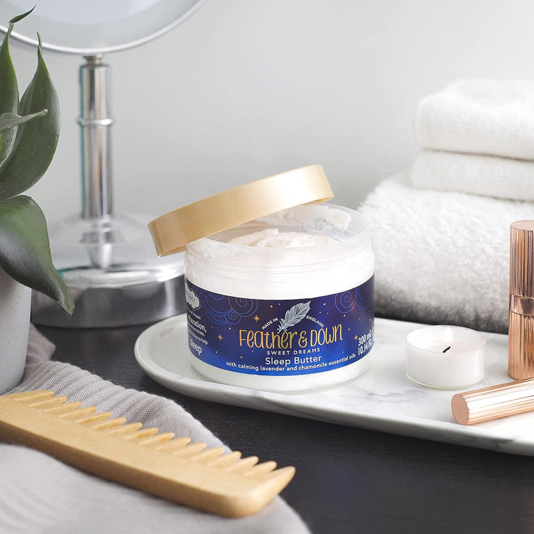 Sweet Dream Body Butter with Calming Lavender & Chamomile Essential Oils (300ml)