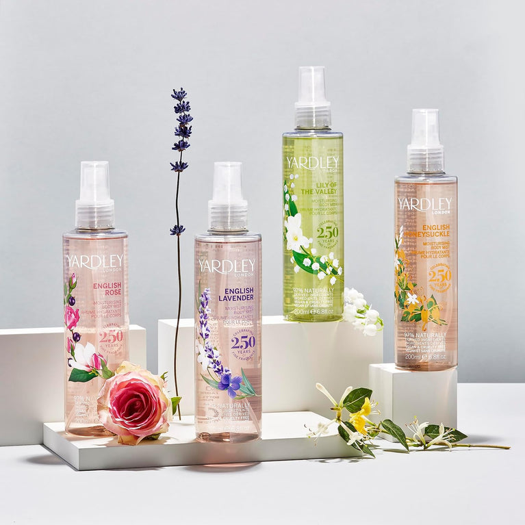 Yardley London English Rose 200ml Fragrance Mist