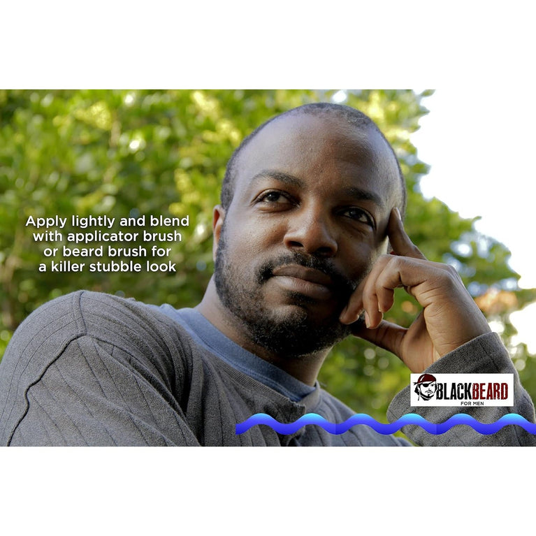 Blackbeard for Men - temporary brush on colour 12ml (0.40oz) (Black)