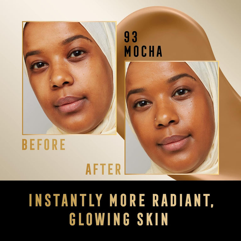 Max Factor 24-Hour Hydrating Miracle Pure Foundation with SPF 30 in Natural Rose 50