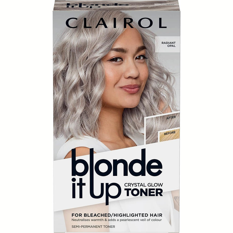 Clairol Radiant Opal Blonde Toning Kit with Crystal Glow Effect