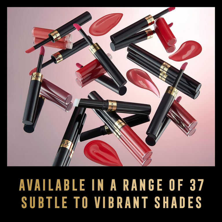 Max Factor Lipfinity Two-Step Lipstick - 4.2g, 016 Glowing Pink for Glamorous Long-Lasting Finish