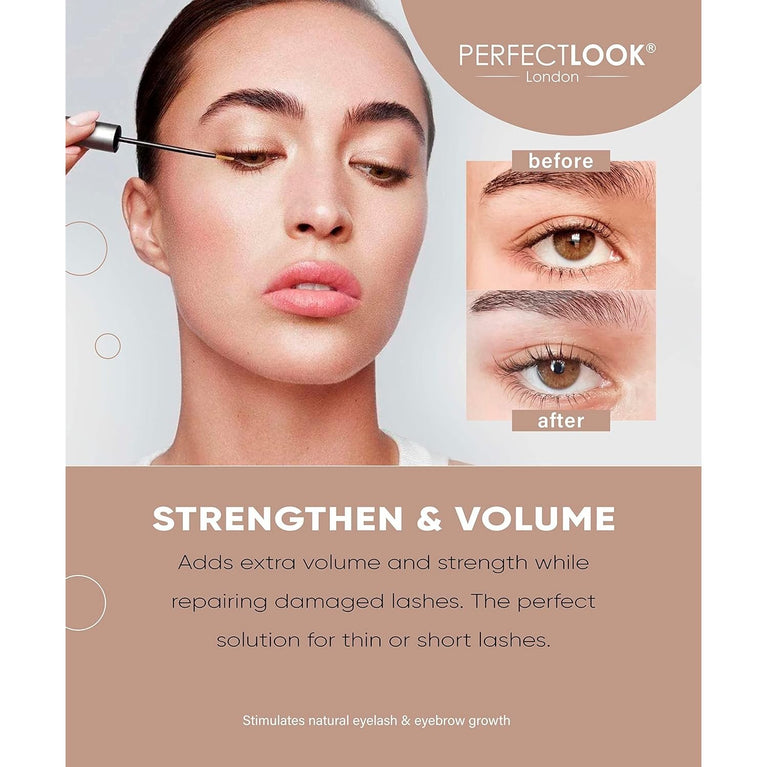 Ultimate Lash Elixir - London's Best Eyelash and Brow Enhancing Growth Serum for Dramatic, Lush and Long Lashes