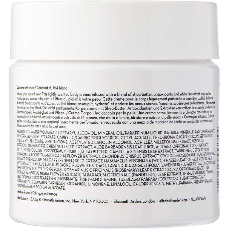 Elizabeth Arden White Tea Body Cream - Shea Butter Enriched, 400 ml