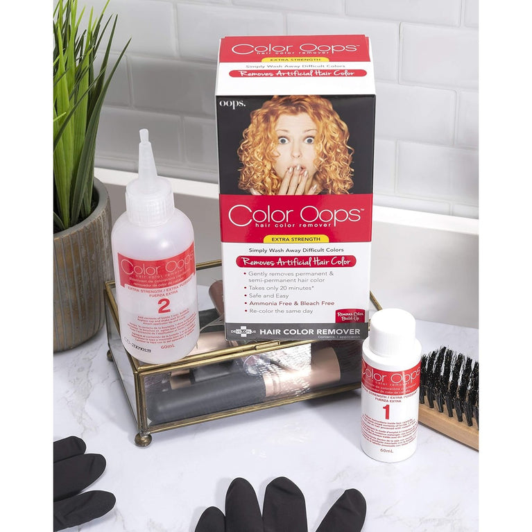 Developlus FCOP0002 Color Oops Hair Color Remover, Extra Strength, Extra Conditioning