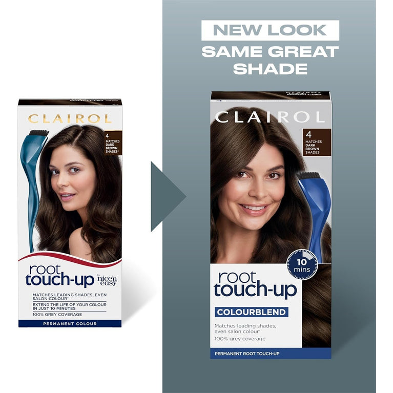 Clairol Root Touch-Up Hair Dye in 4 Dark Brown Shade