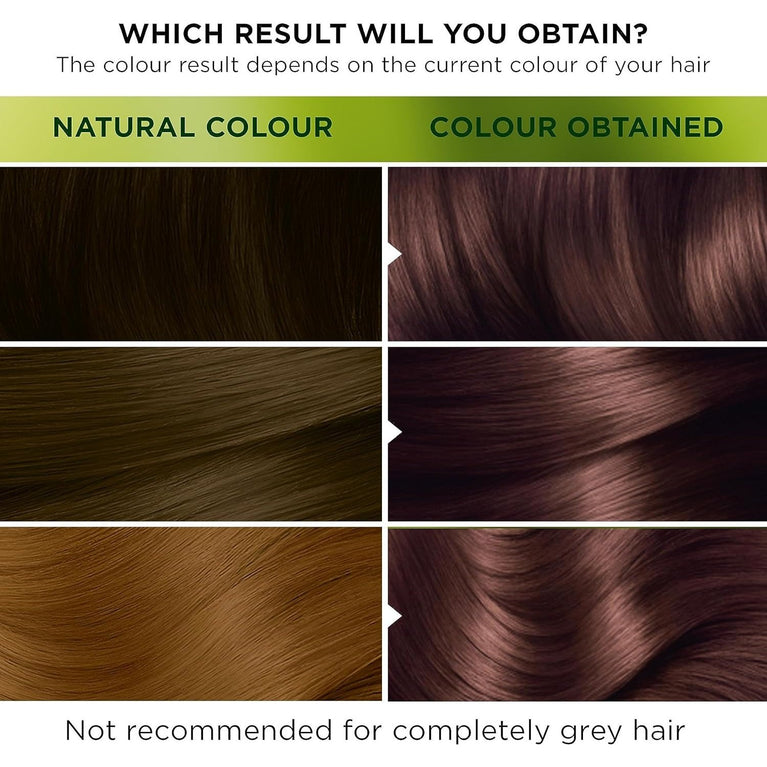 Garnier Nutrisse Ultra Color, Vibrant Intense Permanent Hair Dye, Iced Coffee Brown
