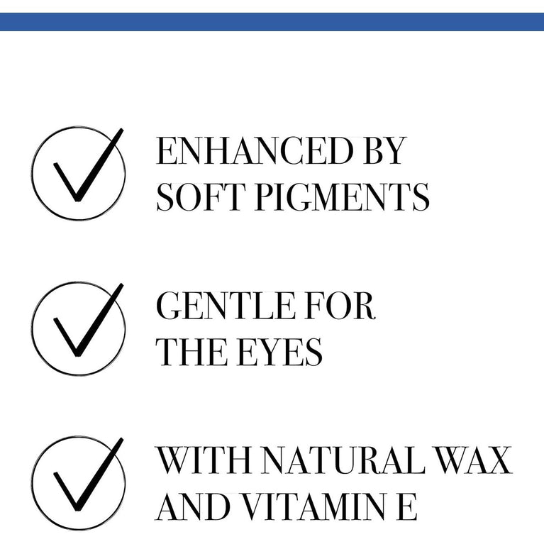 Bourjois Noir-Issime 2-in-1 Khol and Eyeliner with Sharpener, Long-lasting, Hypoallergenic Eye Pencil, 1.2g