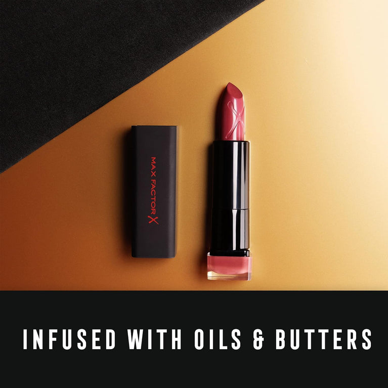 Max Factor 5 Nude Velvet Mattes Lipstick Enriched with Oils and Butters, 3.5 g - Hydrating Matte Finish