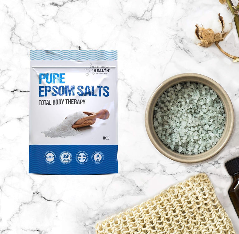 Pure Epsom Salts for Relaxation and Recovery | 100% Vegan and Cruelty-Free (1 kg)