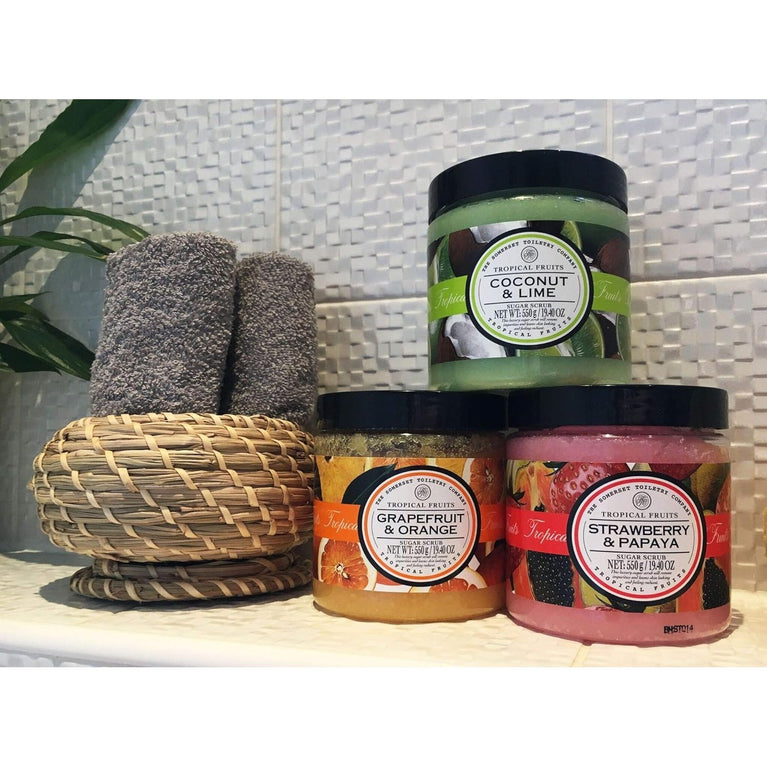 Exotic Mango and Passionfruit Sugar Scrub for Smooth and Radiant Skin