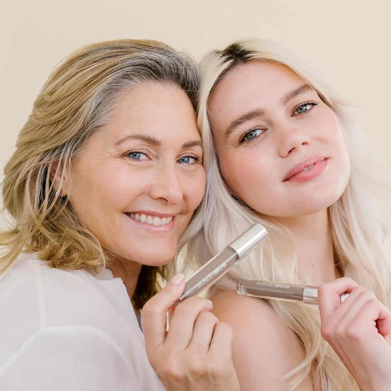 WUNDERBROW Long-Lasting Eyebrow Gel in Brunette, Vegan, Cruelty-Free and Waterproof Formula