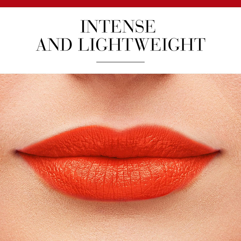 Bourjois Fabulous Rouge Bullet Lipstick in 010 Scarlet it be, Long-lasting and Enriched with Marula Oil, 2.3g