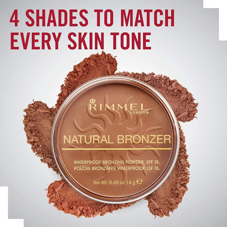 Rimmel Sun Kissed Natural Bronzer with SPF 8 UV Shield