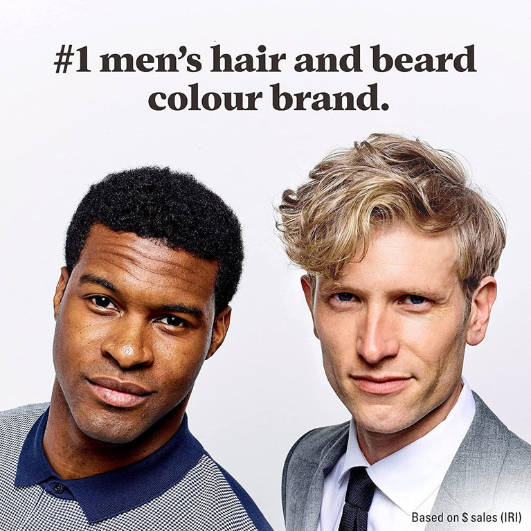 Natural-Looking Dark Brown Black Hair Dye for Men - H45
