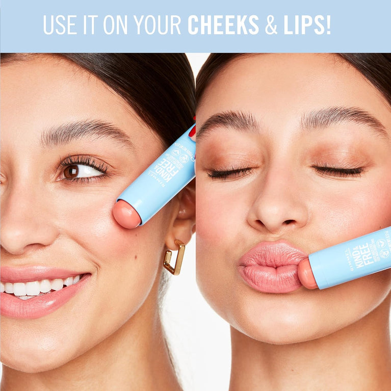Rimmel Kind & Free Peachy Cheeks Multi-Use Beauty Stick