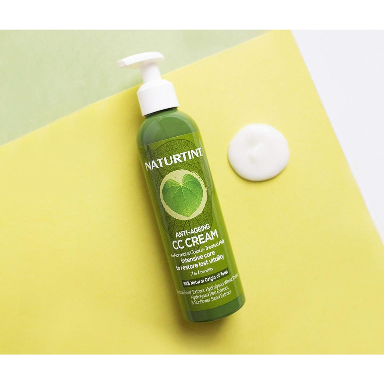Naturtint Revitalizing Hair CC Cream: Anti-Ageing, High Shine, Volumizing Solution, 200 ml