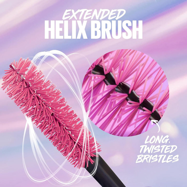 Maybelline 24H Falsies Surreal Mascara - Salon-Class Extension & Volume, Suitable for Sensitive Eyes, Easy Removal, Washable, Black
