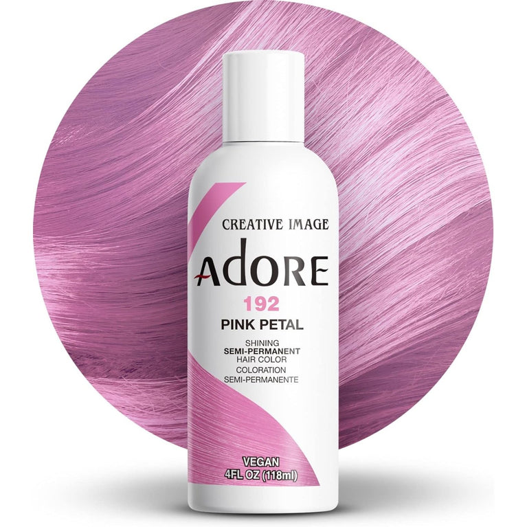Adore Shining Semi Permanent Hair Colour, 192 Pink Petal