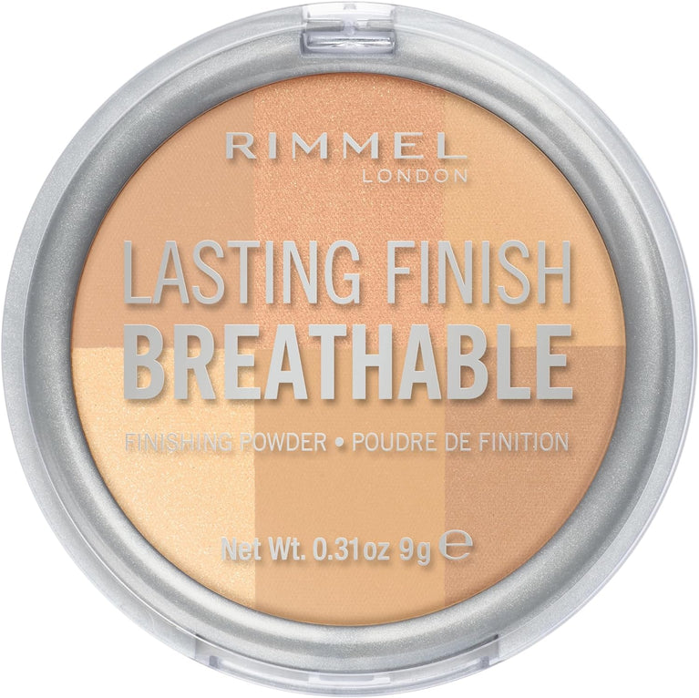 Rimmel London Radiant Finish Breathable Compact Powder - 001 Ivory for Women 0.31 oz