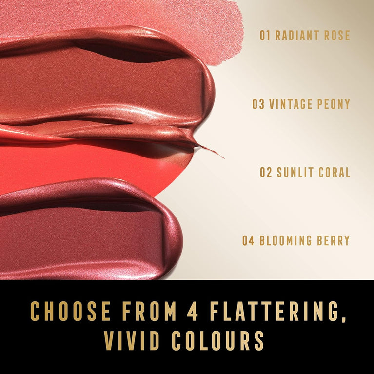 Max Factor Radiant Rose Hydrating Cream Blush with Hyaluronic Acid