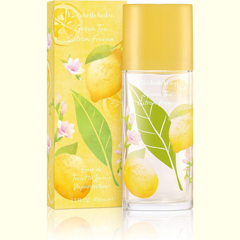 Green Tea Citron Freesia Eau de Toilette Spray - 100ml - Fruity & Floral Fragrance for Women by Elizabeth Arden