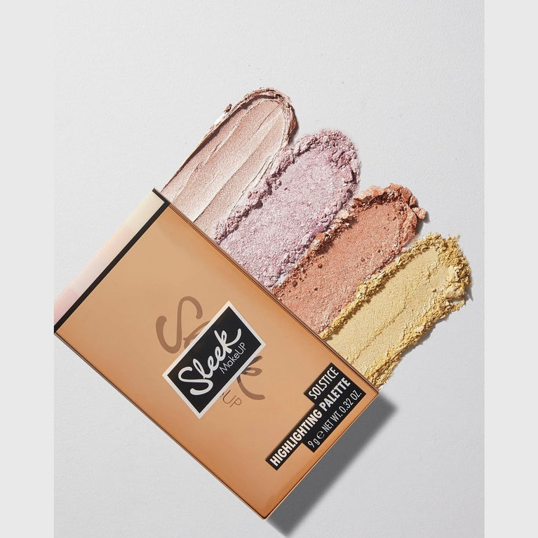 Radiant Quartet Glow Highlighting Palette - High Impact Shades for an Exceptional Shine