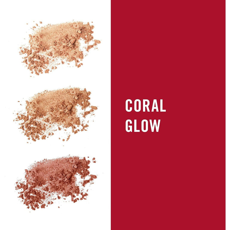 Kate Moss Edition Rimmel London Radiant Complexion Sculpting Palette in Coral Glow, 18.5g