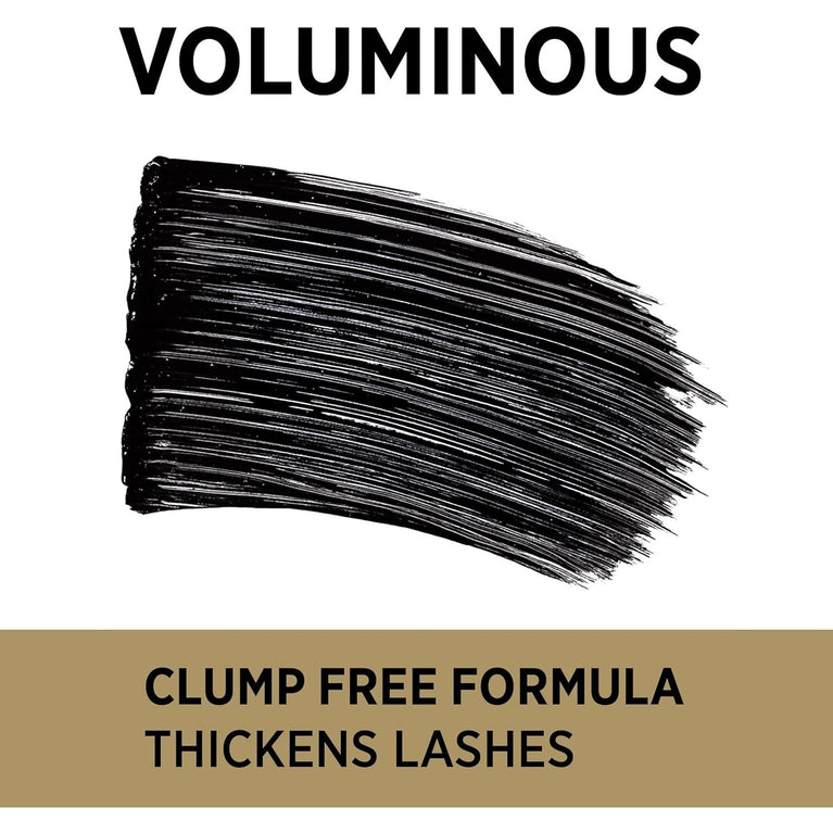 L'Oreal Paris Voluminous Volume Building Black Mascara (305) 8ml for Dramatic and Clump-Free Lashes