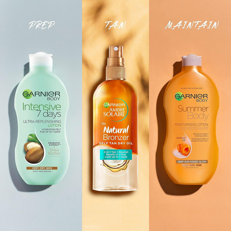 Garnier Ambre Solaire Quick Tanning Dry Oil with Coconut Essence
