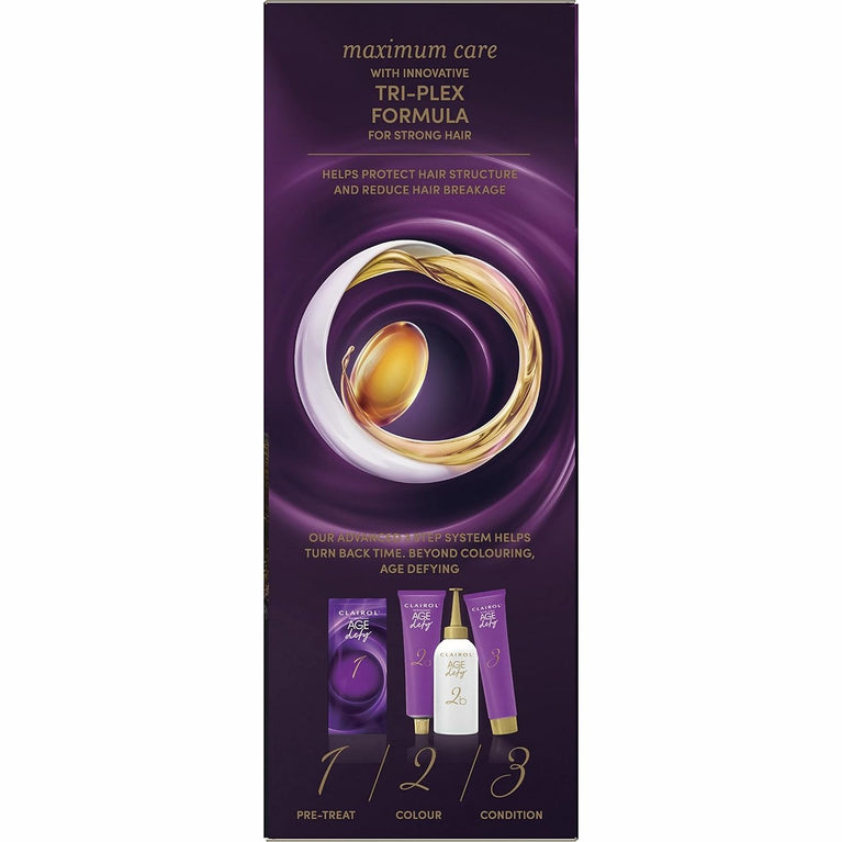 Clairol Age Defy 5A Medium Ash Brown Hair Color Kit