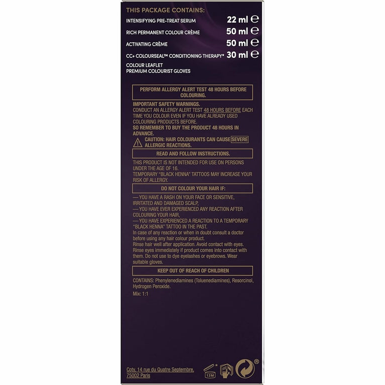 Clairol Age Defy 5A Medium Ash Brown Hair Color Kit