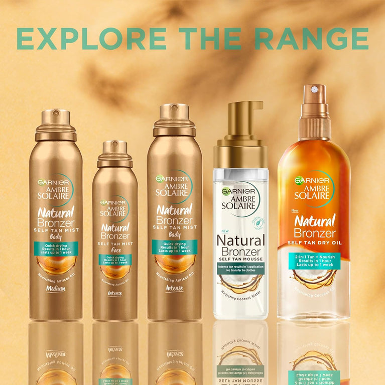 Garnier Ambre Solaire Quick Tanning Dry Oil with Coconut Essence